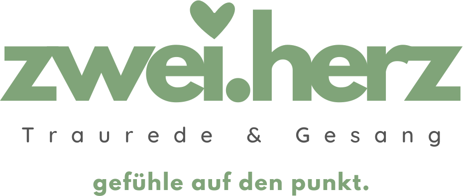 zwei.herz - Trauredner und Hochzeitssängerin Ludwigsburg Logo